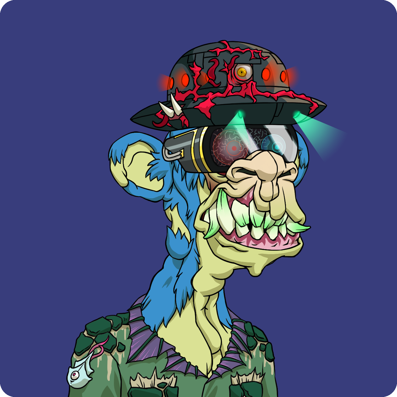 Yuga Labs - Mutant Ape Yacht Club - NFT # 647