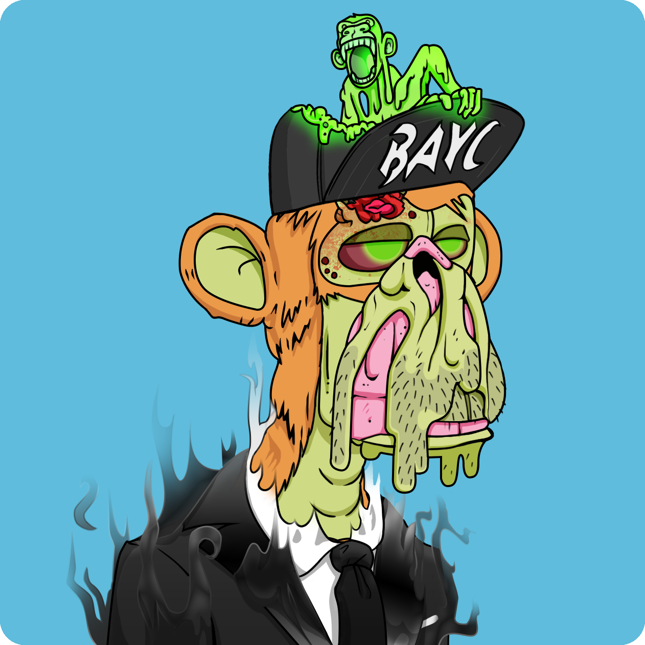 Yuga Labs - Mutant Ape Yacht Club - NFT # 17124