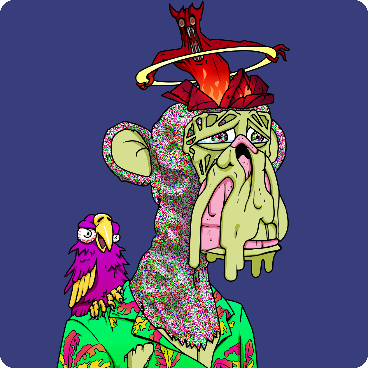 Yuga Labs - Mutant Ape Yacht Club - NFT # 27966