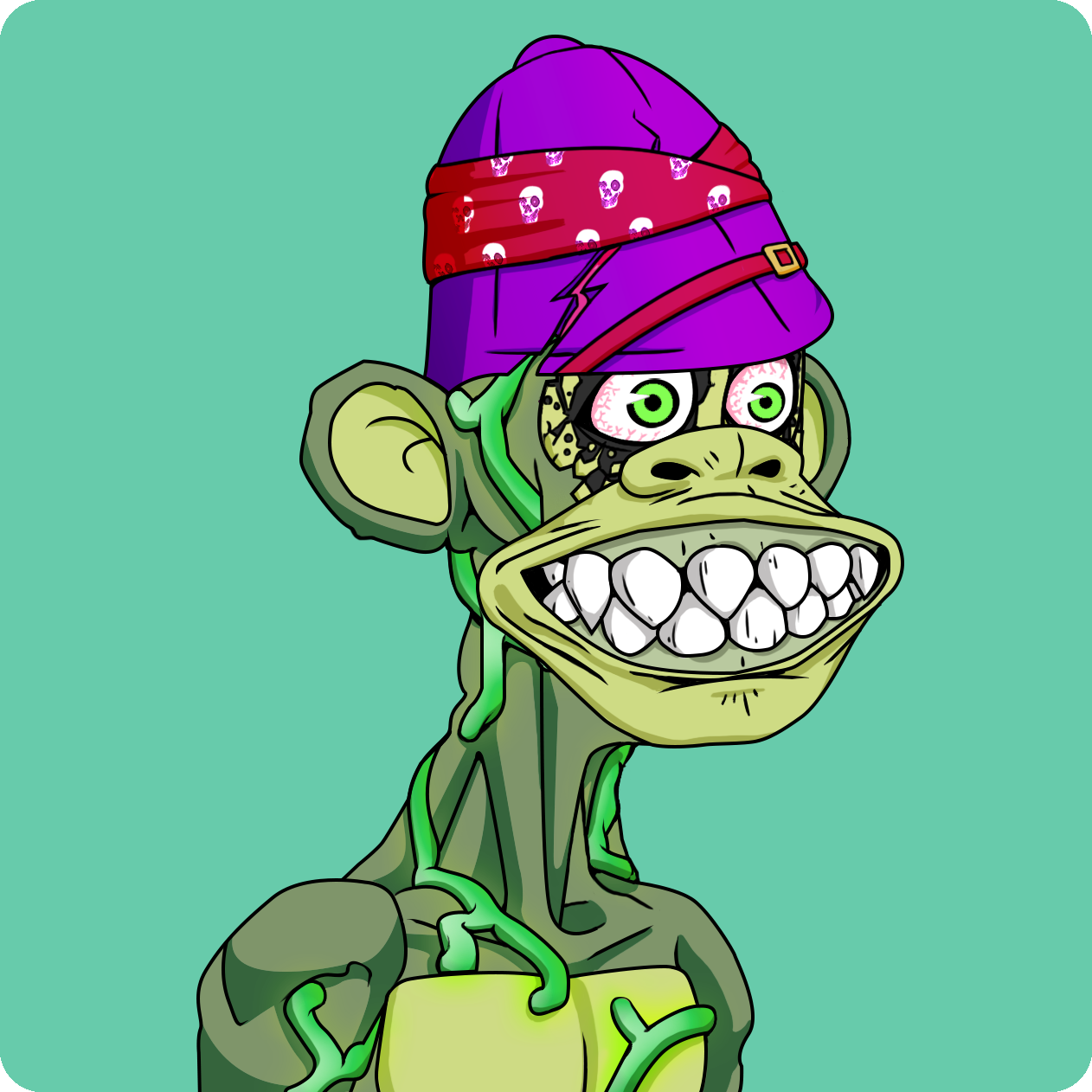 Yuga Labs - Mutant Ape Yacht Club - NFT # 17040