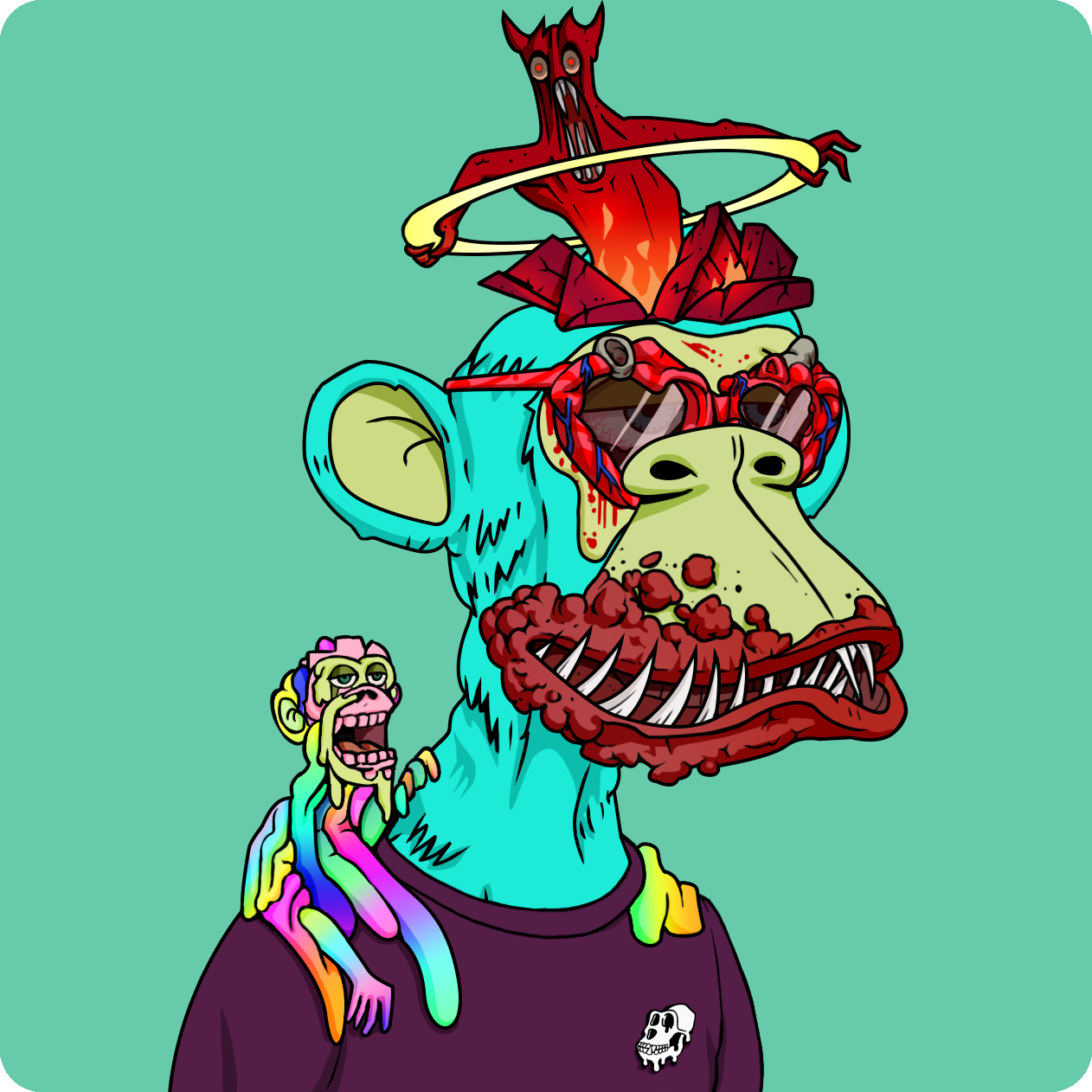 Yuga Labs - Mutant Ape Yacht Club - NFT # 2139