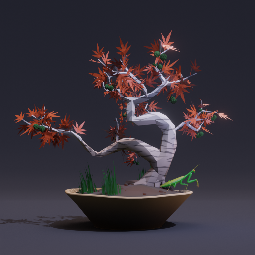 ZENFT Garden Society - Bonsai - Bonsai #208 - NFT # 208