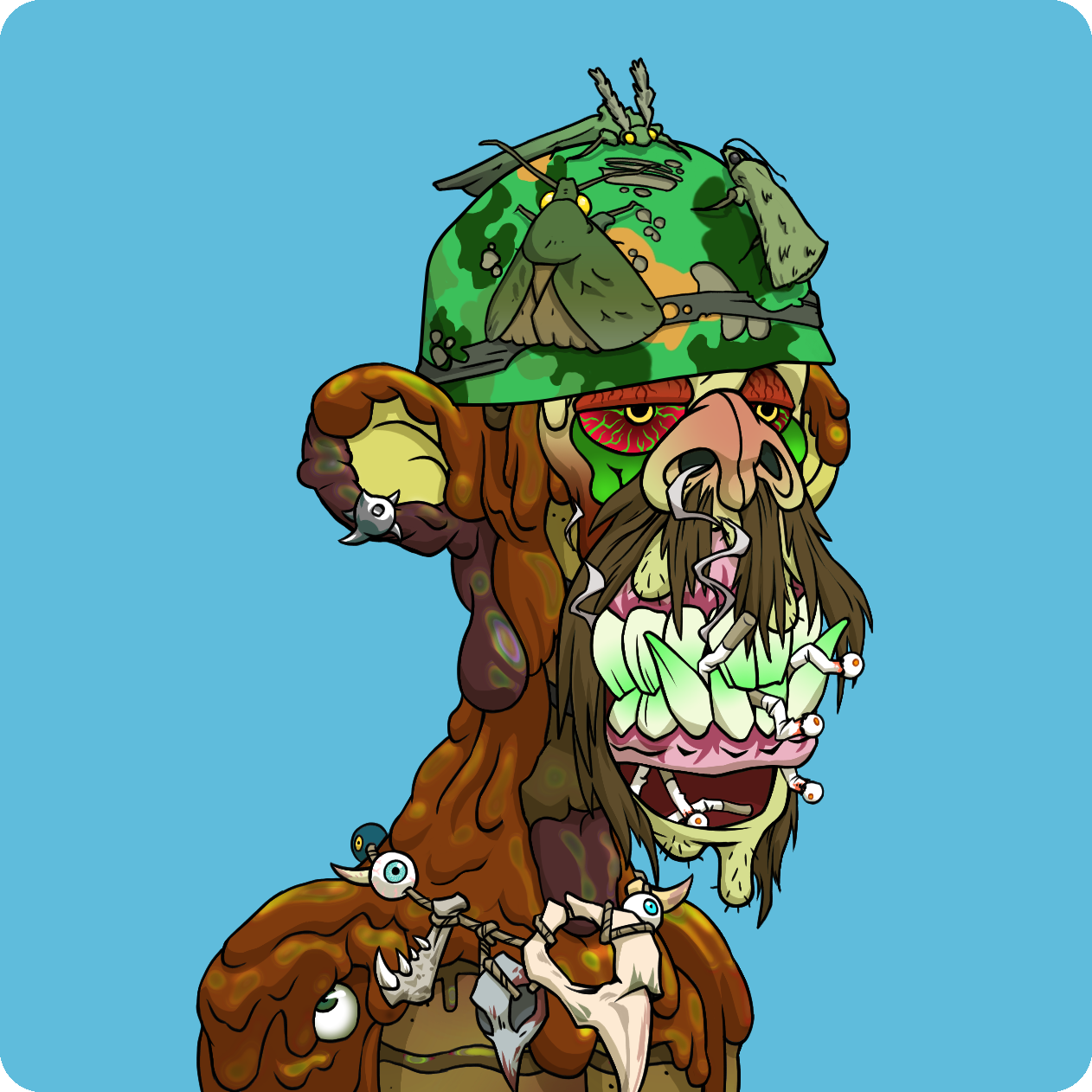 Yuga Labs - Mutant Ape Yacht Club - NFT # 3615