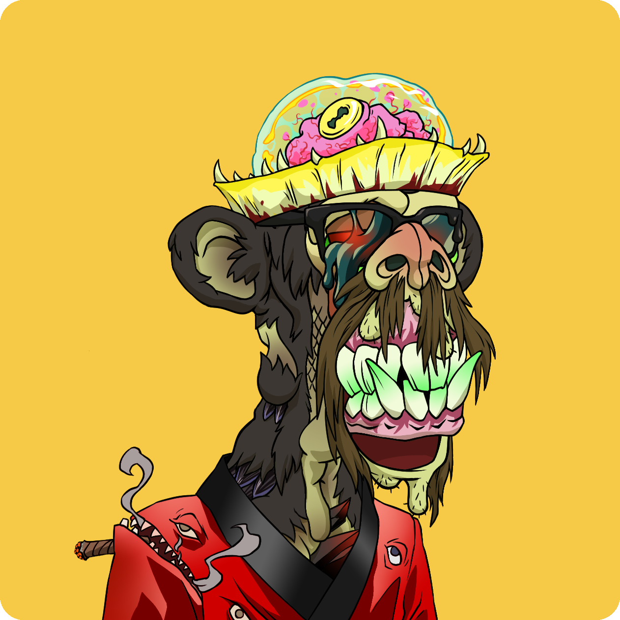 Yuga Labs - Mutant Ape Yacht Club - NFT # 9662