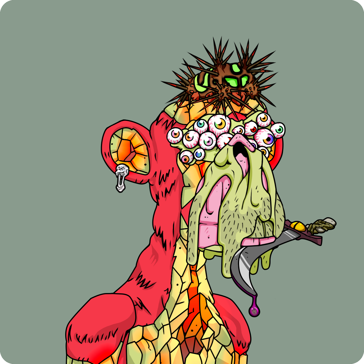 Yuga Labs - Mutant Ape Yacht Club - NFT # 23666