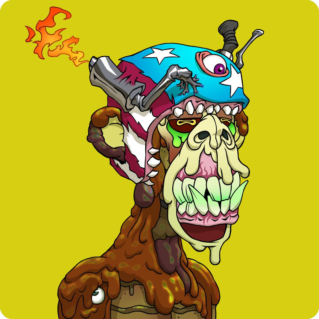 Yuga Labs - Mutant Ape Yacht Club - NFT # 14163