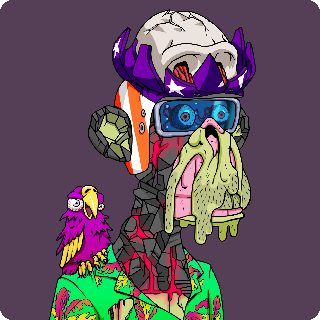 Yuga Labs - Mutant Ape Yacht Club - NFT # 28480