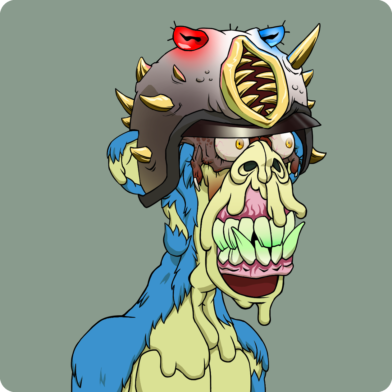 Yuga Labs - Mutant Ape Yacht Club - NFT # 6168