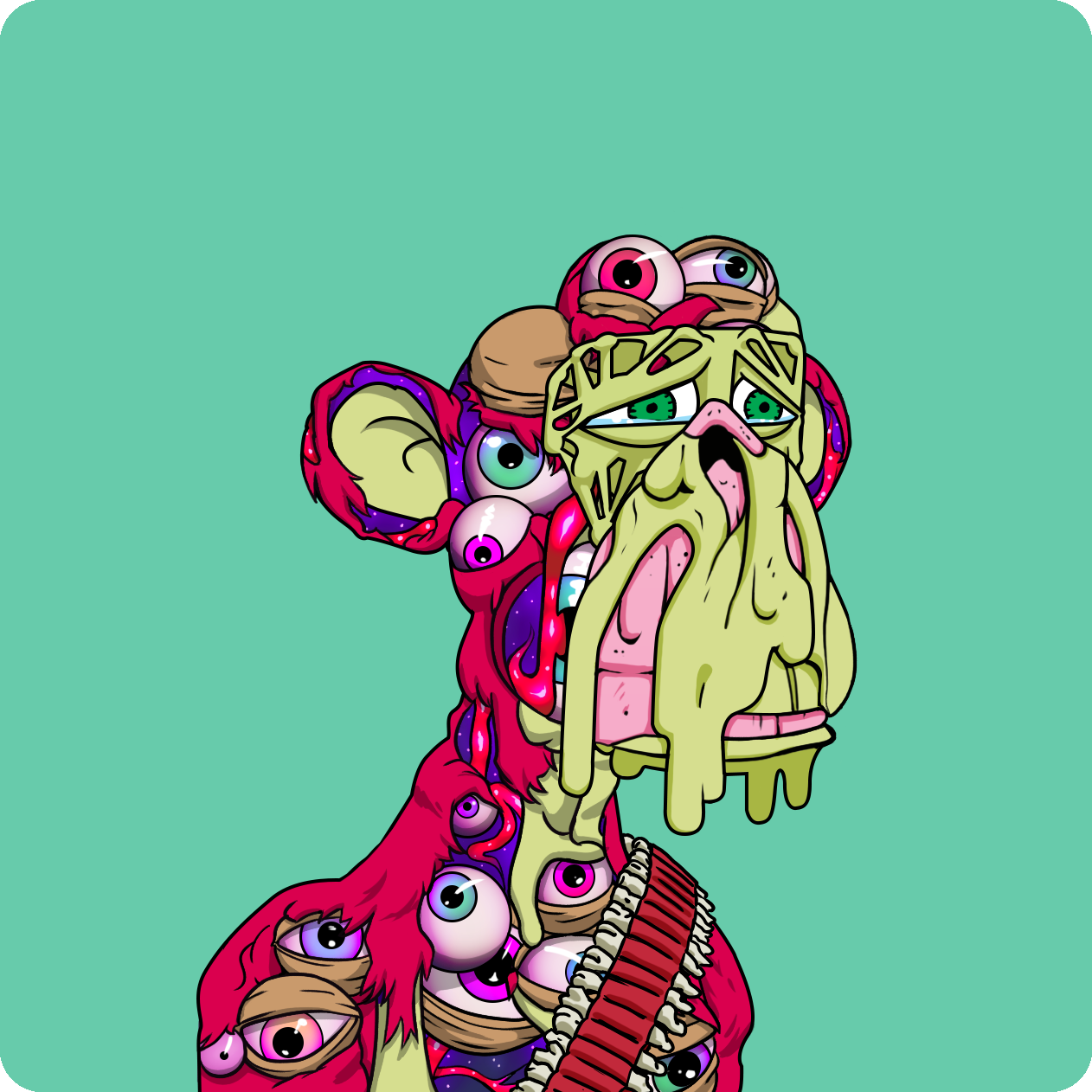 Yuga Labs - Mutant Ape Yacht Club - NFT # 7987