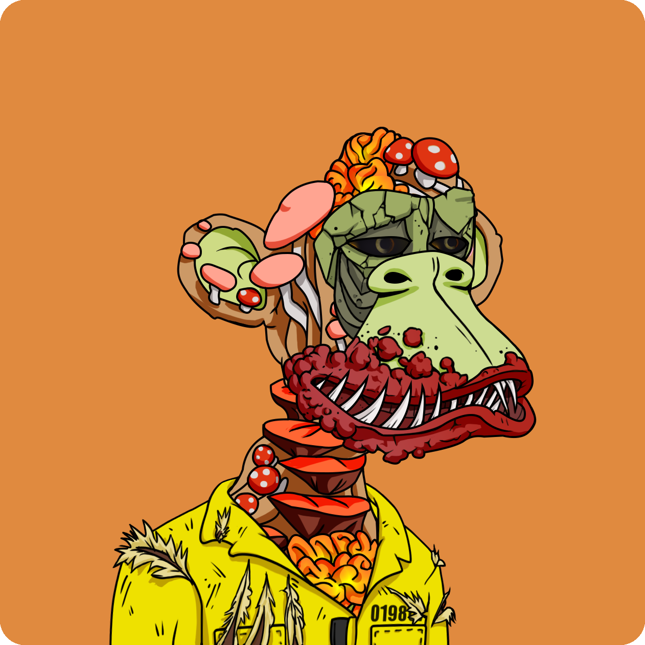 Yuga Labs - Mutant Ape Yacht Club - NFT # 12250