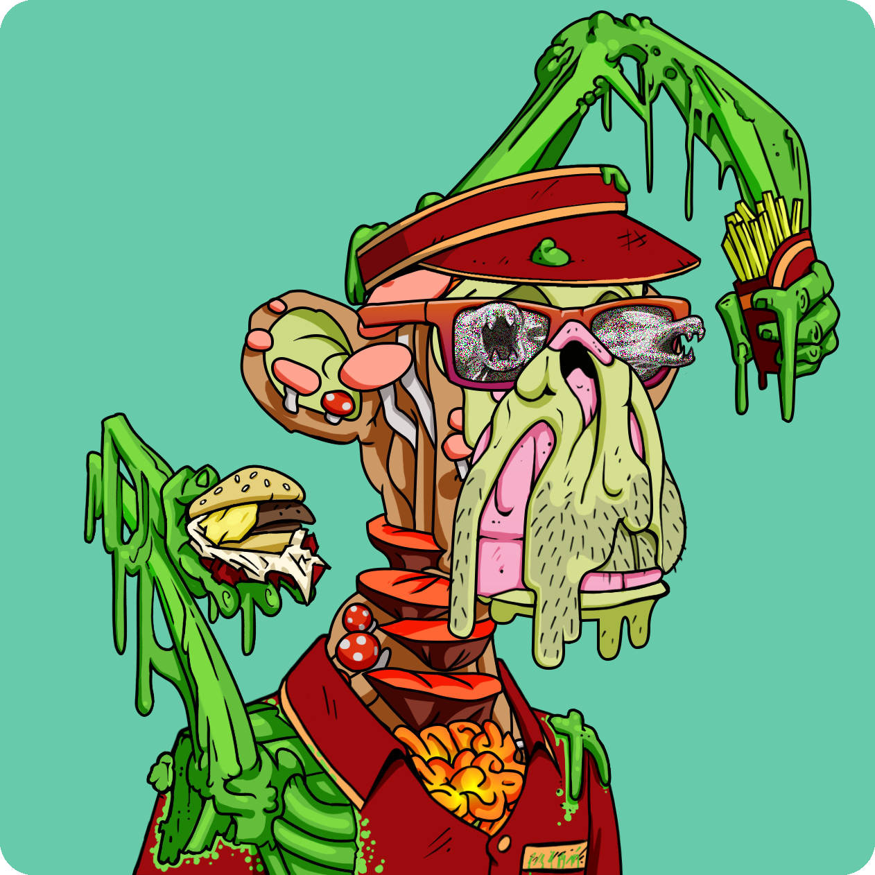 Yuga Labs - Mutant Ape Yacht Club - NFT # 1369