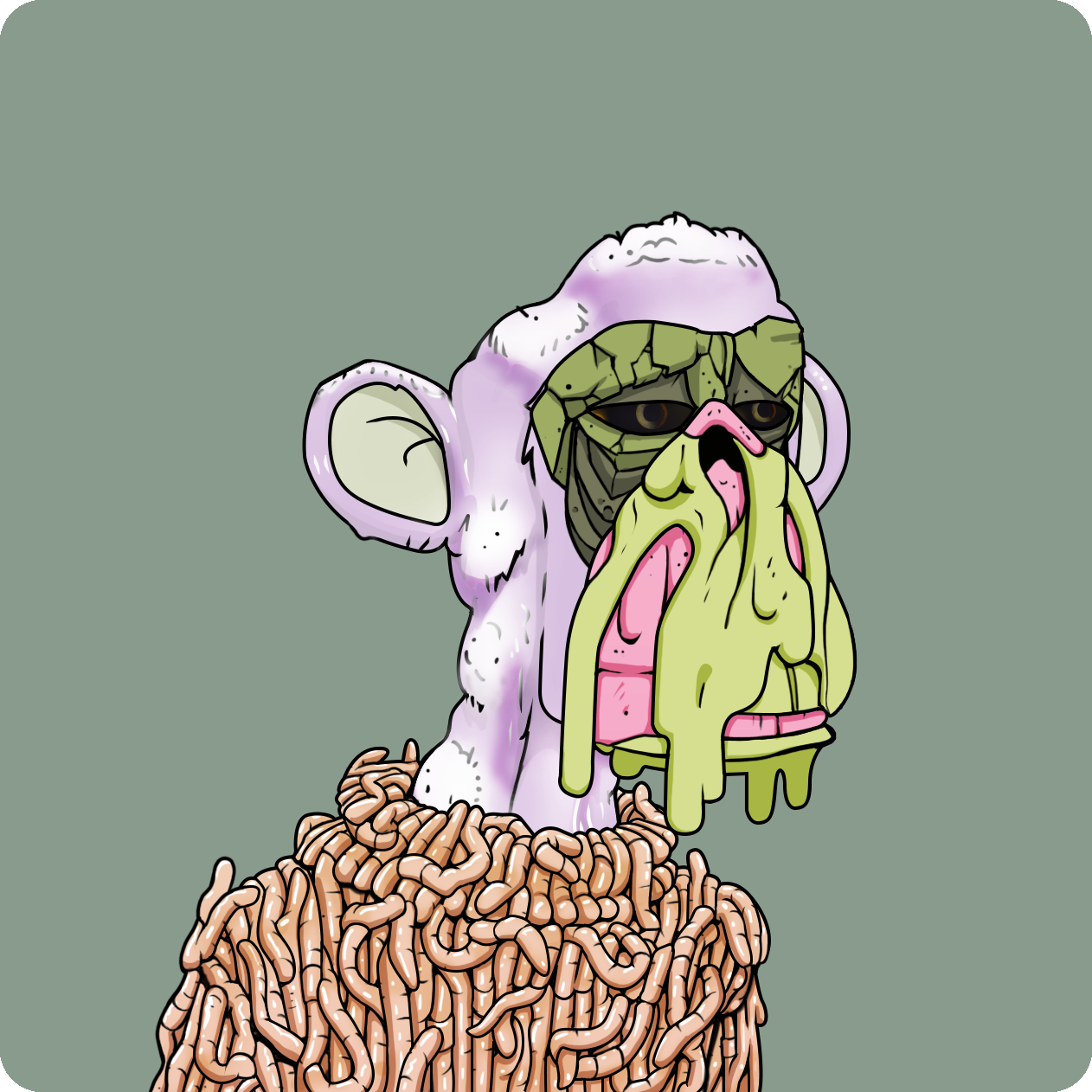 Yuga Labs - Mutant Ape Yacht Club - NFT # 2489