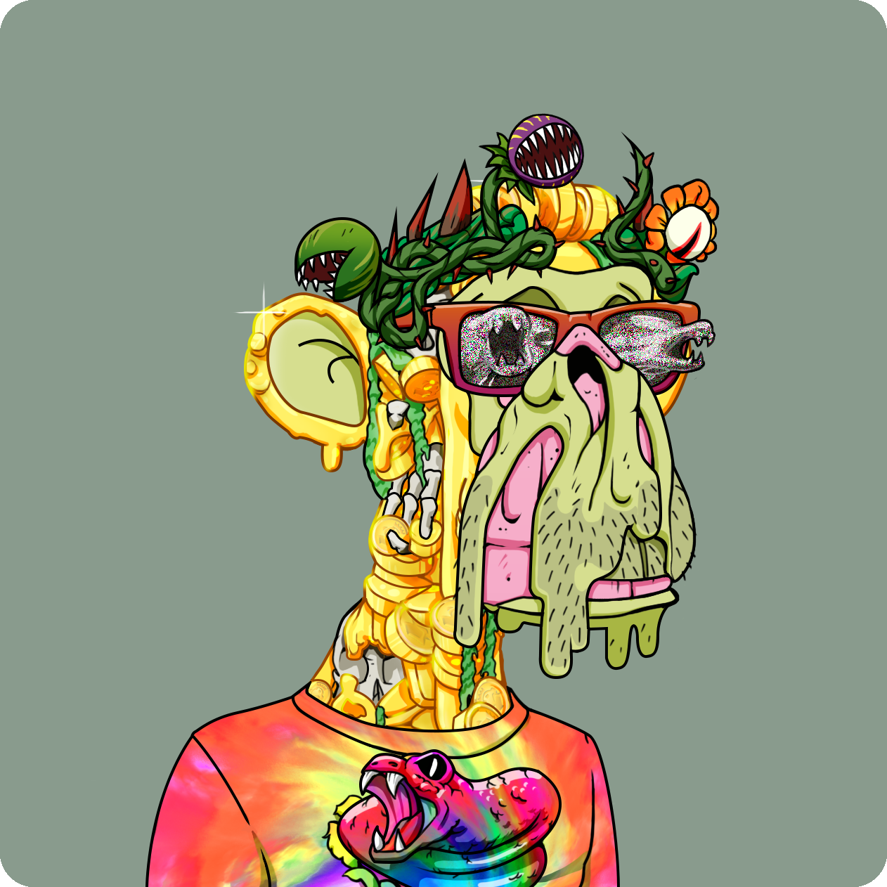 Yuga Labs - Mutant Ape Yacht Club - NFT # 5492