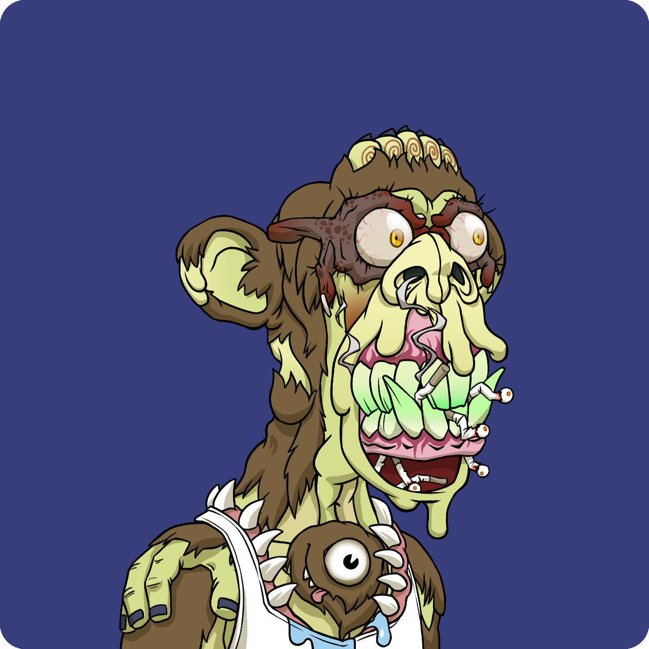 Yuga Labs - Mutant Ape Yacht Club - NFT # 16923