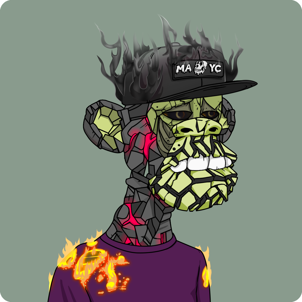 Yuga Labs - Mutant Ape Yacht Club - NFT # 1027