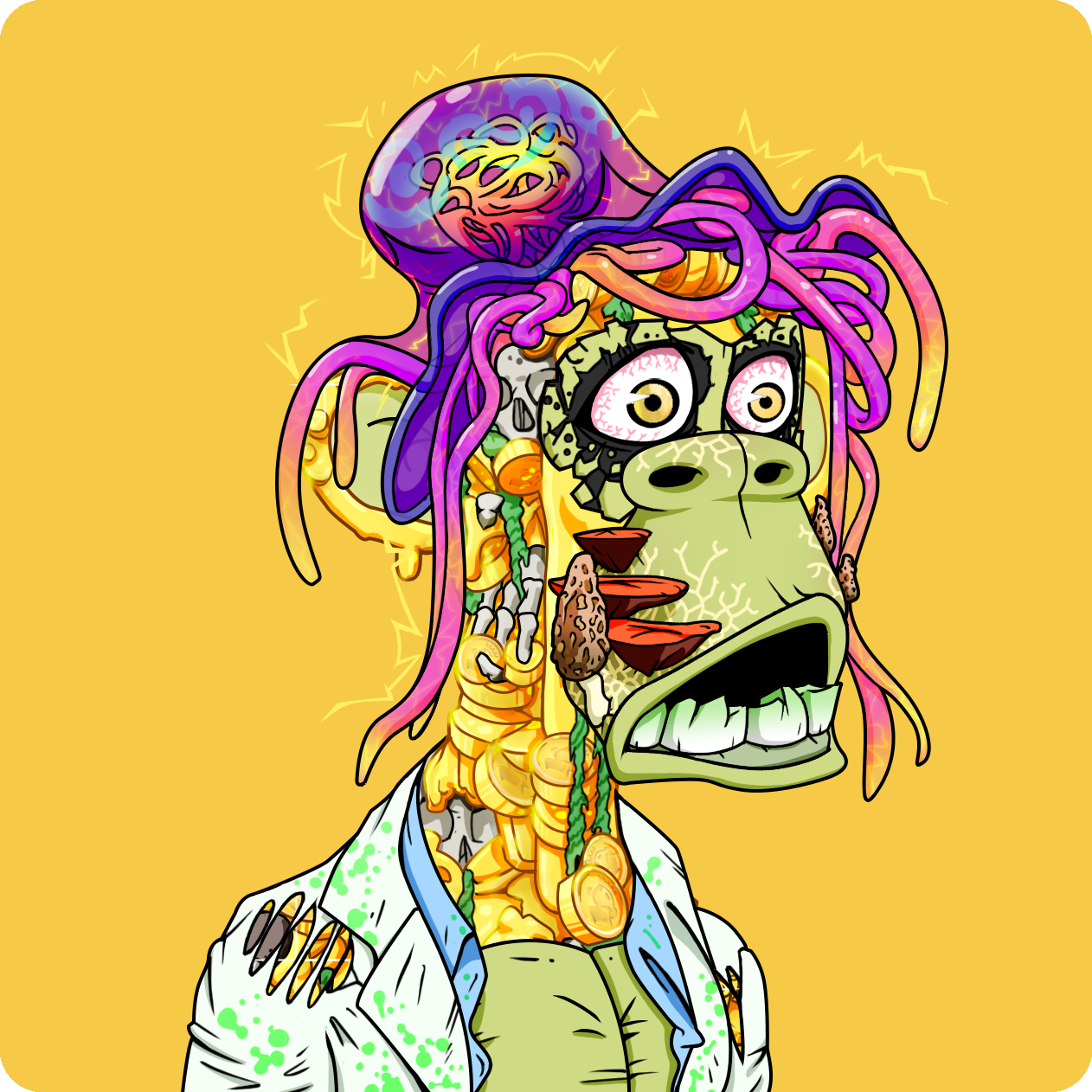 Yuga Labs - Mutant Ape Yacht Club - NFT # 5791