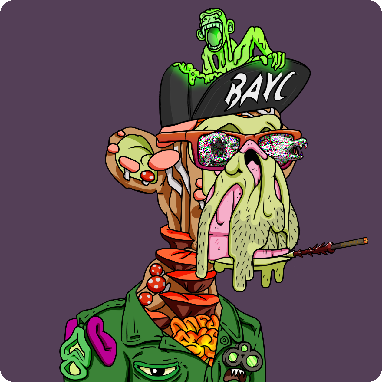 Yuga Labs - Mutant Ape Yacht Club - NFT # 9873