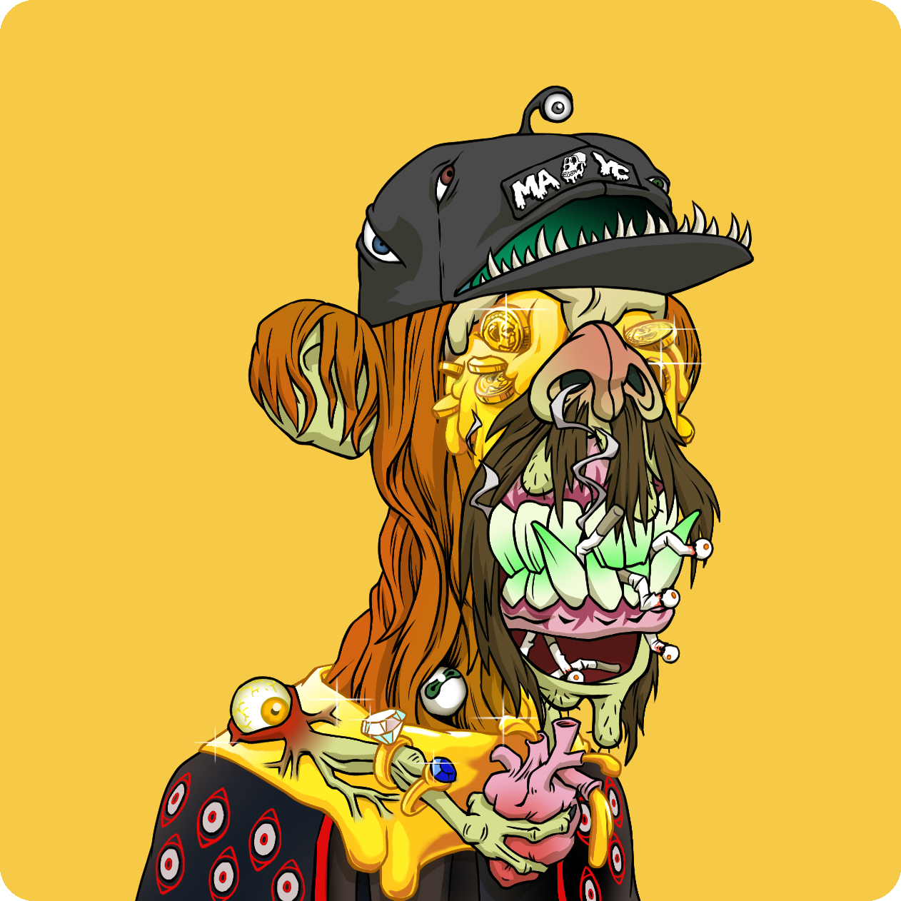 Yuga Labs - Mutant Ape Yacht Club - NFT # 16557