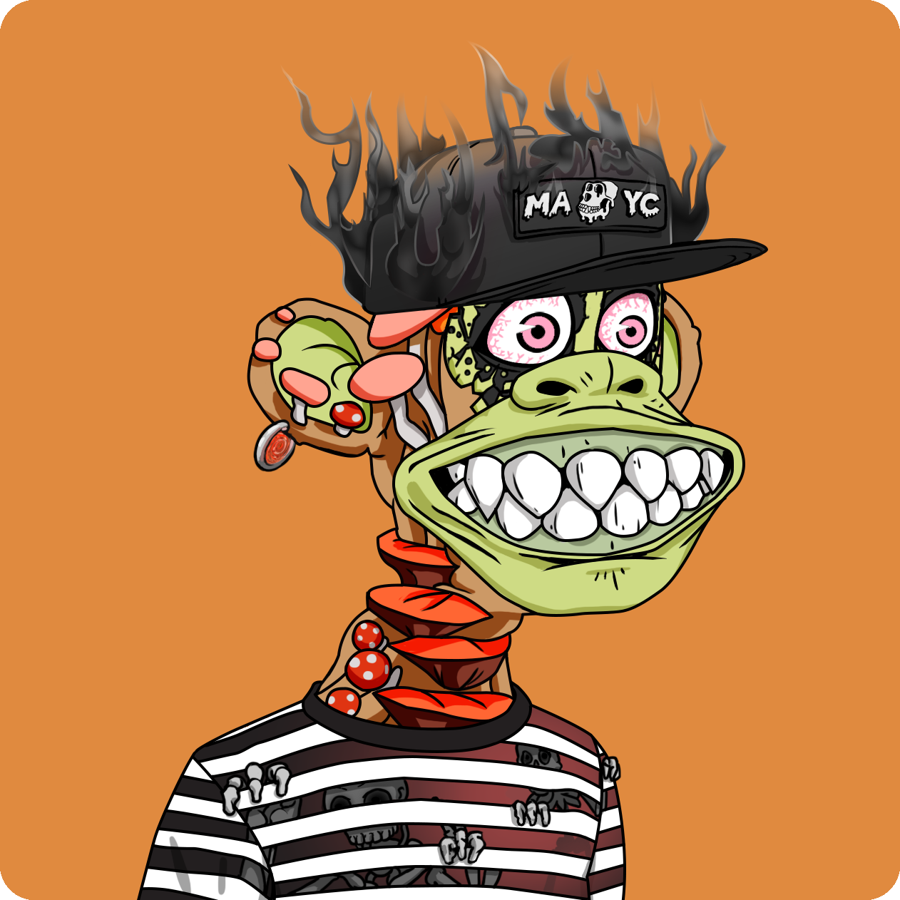 Yuga Labs - Mutant Ape Yacht Club - NFT # 8732