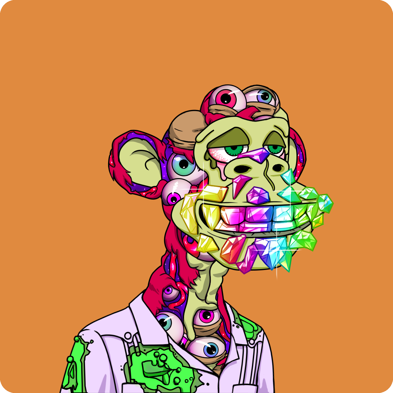 Yuga Labs - Mutant Ape Yacht Club - NFT # 19456