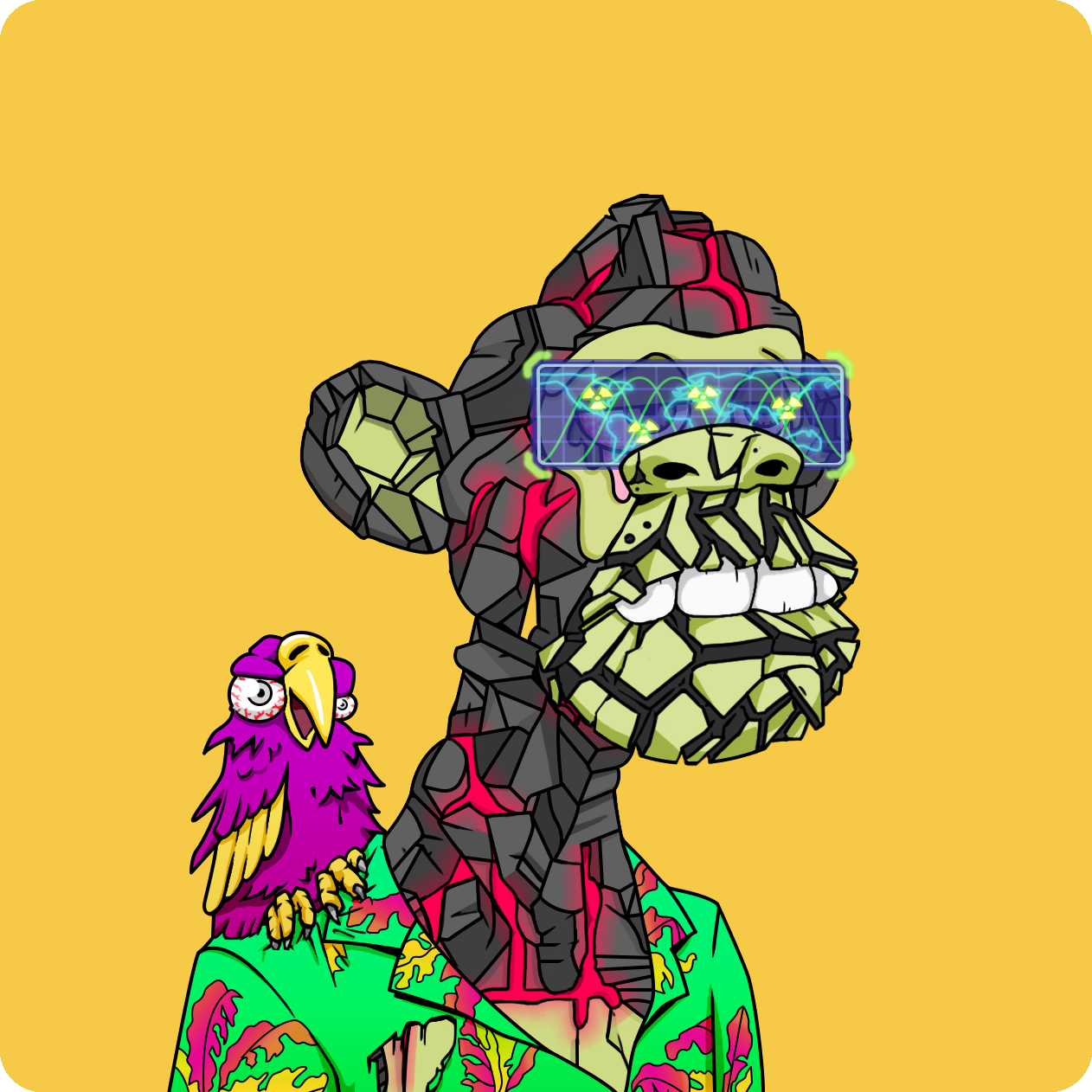 Yuga Labs - Mutant Ape Yacht Club - NFT # 3784