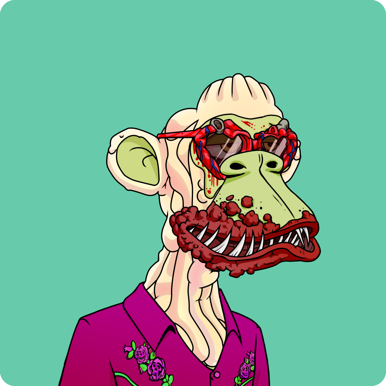 Yuga Labs - Mutant Ape Yacht Club - NFT # 22848