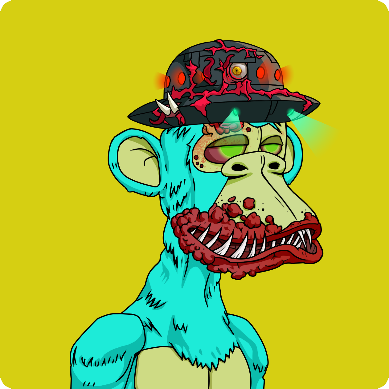 Yuga Labs - Mutant Ape Yacht Club - NFT # 9855