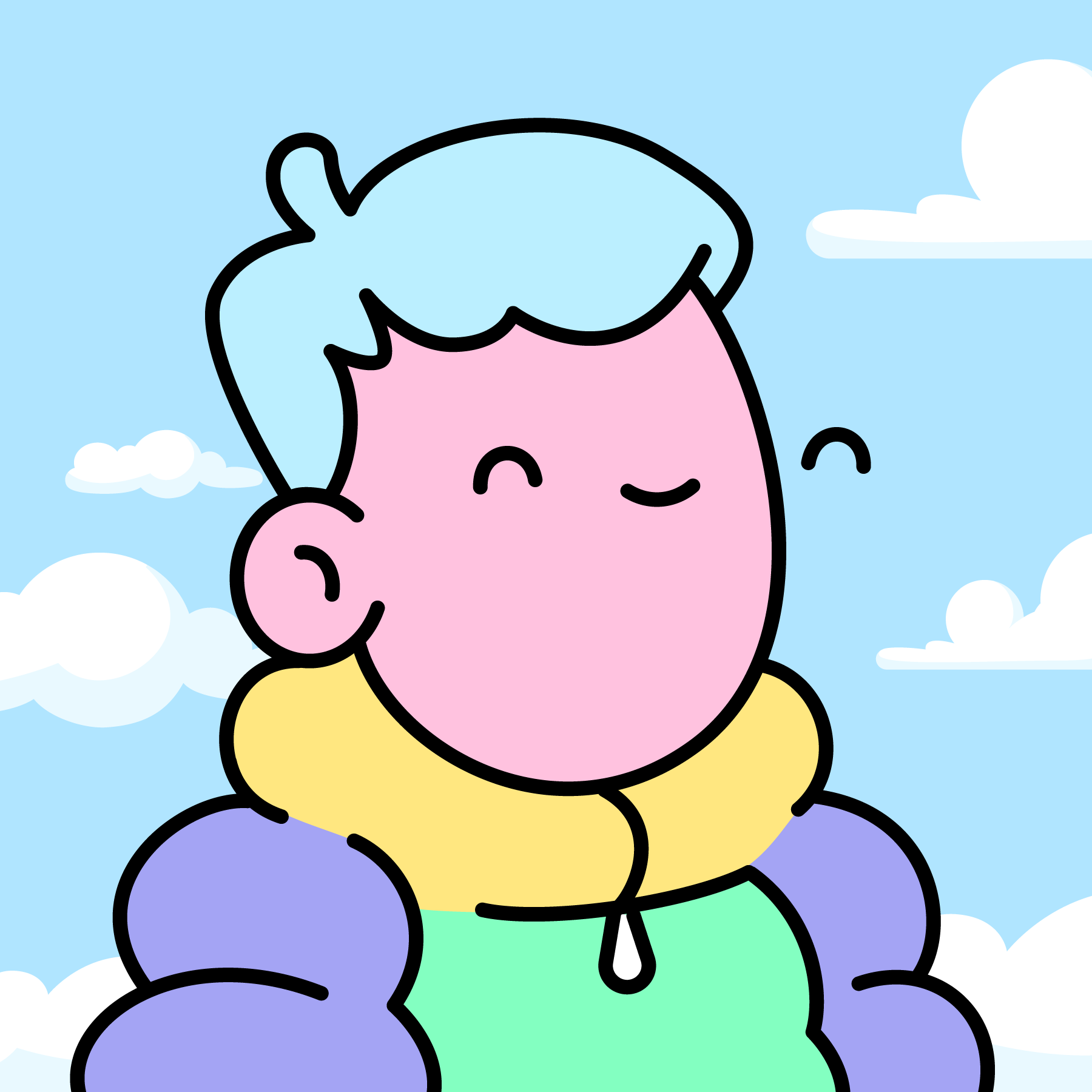 The Doodles Founders - Doodles - Doodle #1991 - NFT # 1991