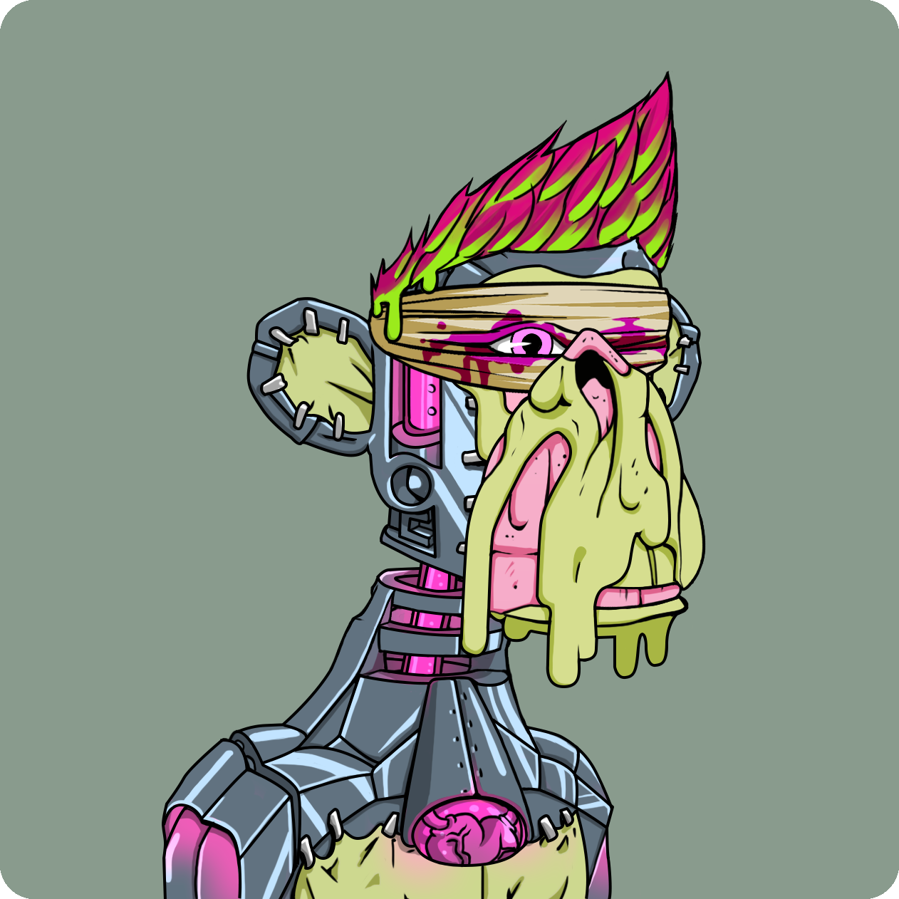 Yuga Labs - Mutant Ape Yacht Club - NFT # 1606