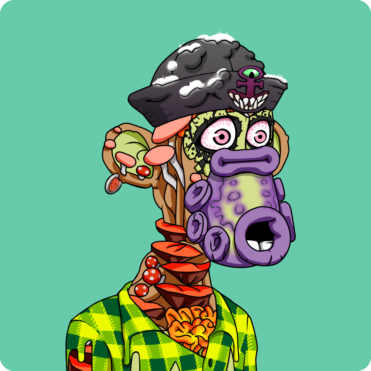 Yuga Labs - Mutant Ape Yacht Club - NFT # 9448