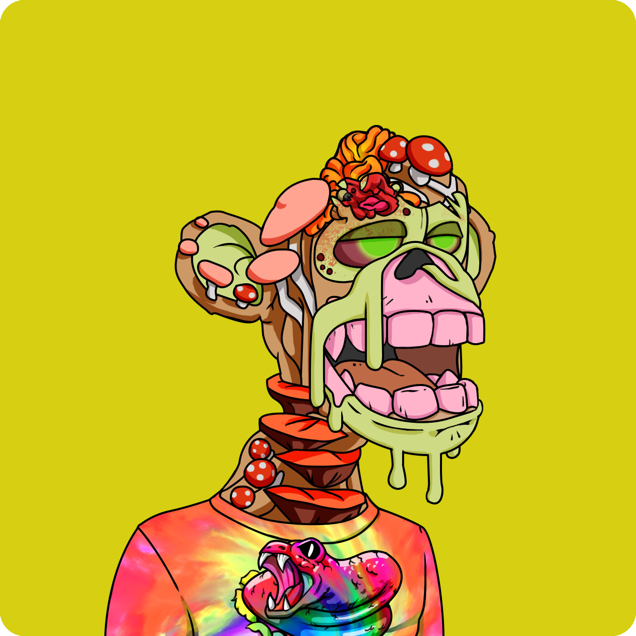 Yuga Labs - Mutant Ape Yacht Club - NFT # 14158