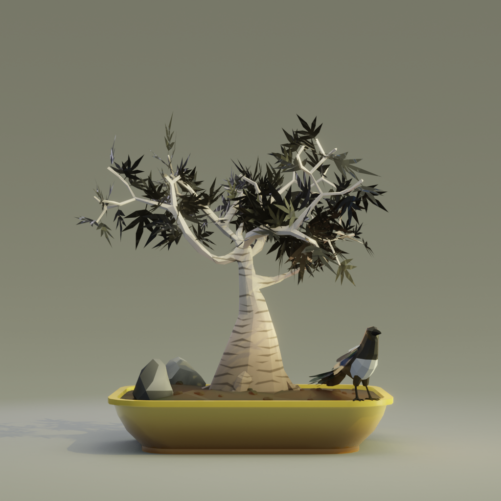 ZENFT Garden Society - Bonsai - Bonsai #8526 - NFT # 8526