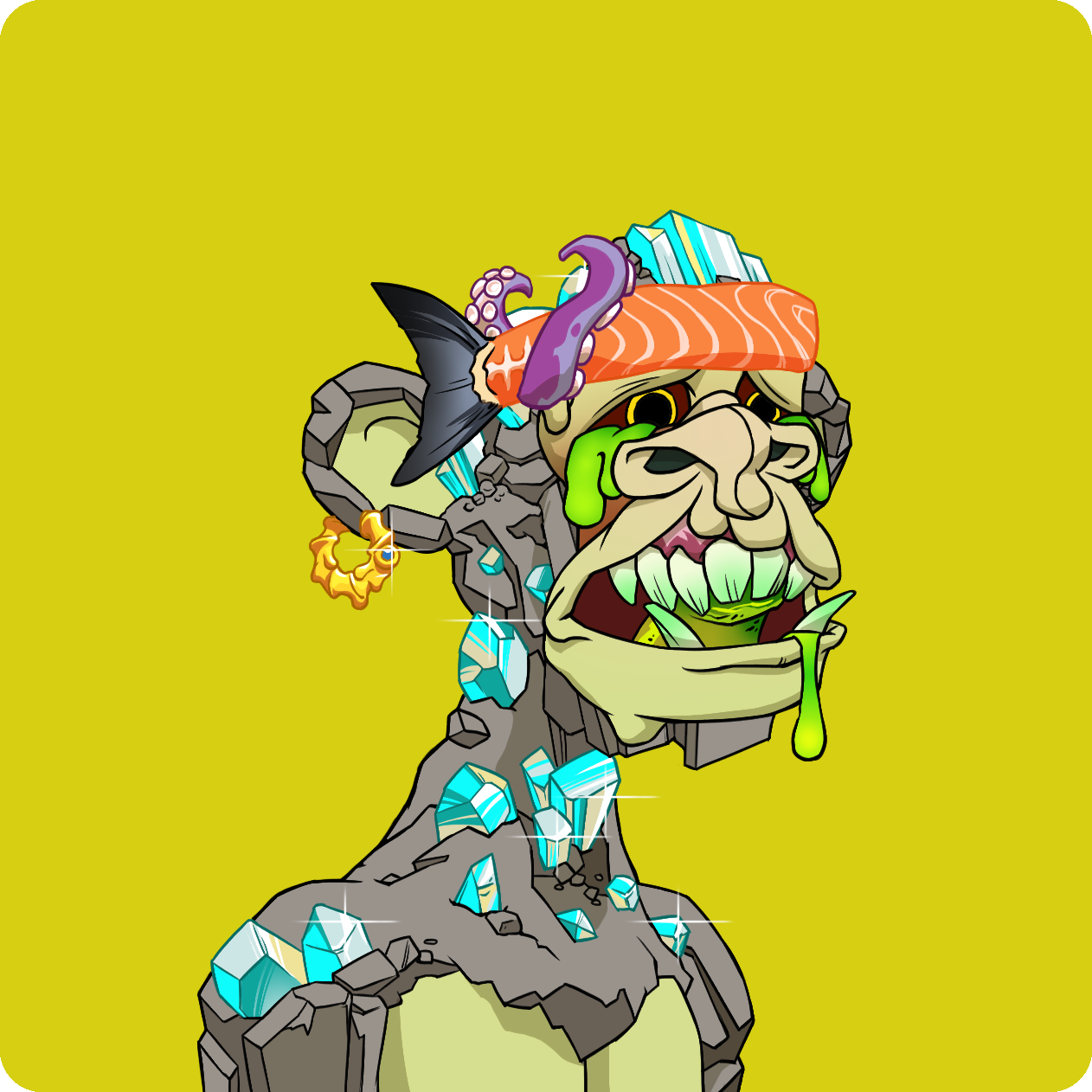 Yuga Labs - Mutant Ape Yacht Club - NFT # 4505