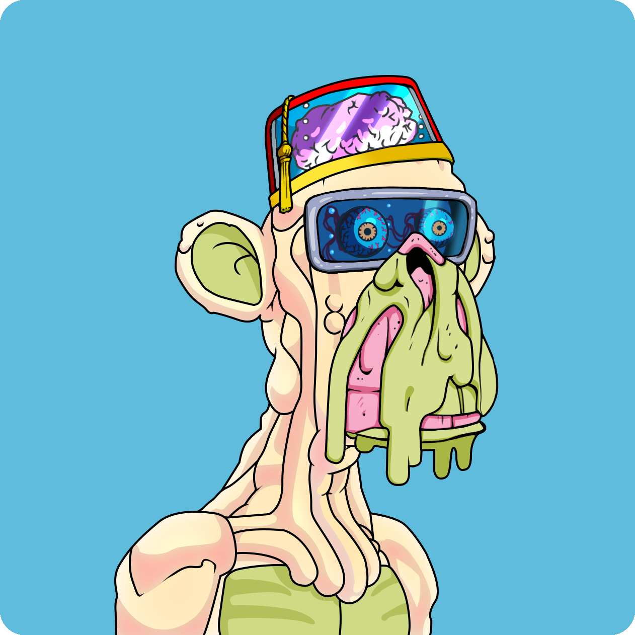 Yuga Labs - Mutant Ape Yacht Club - NFT # 17474