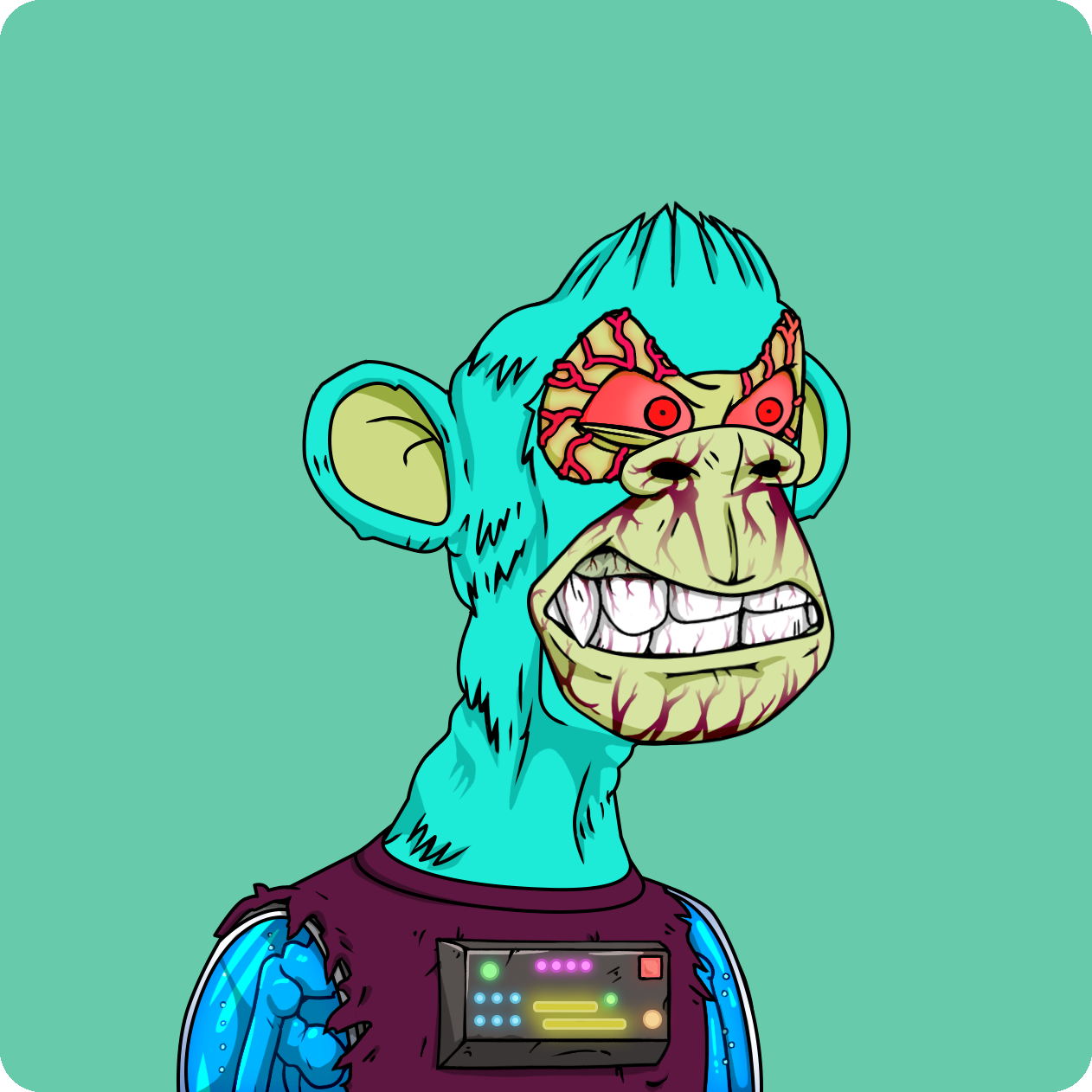 Yuga Labs - Mutant Ape Yacht Club - NFT # 541