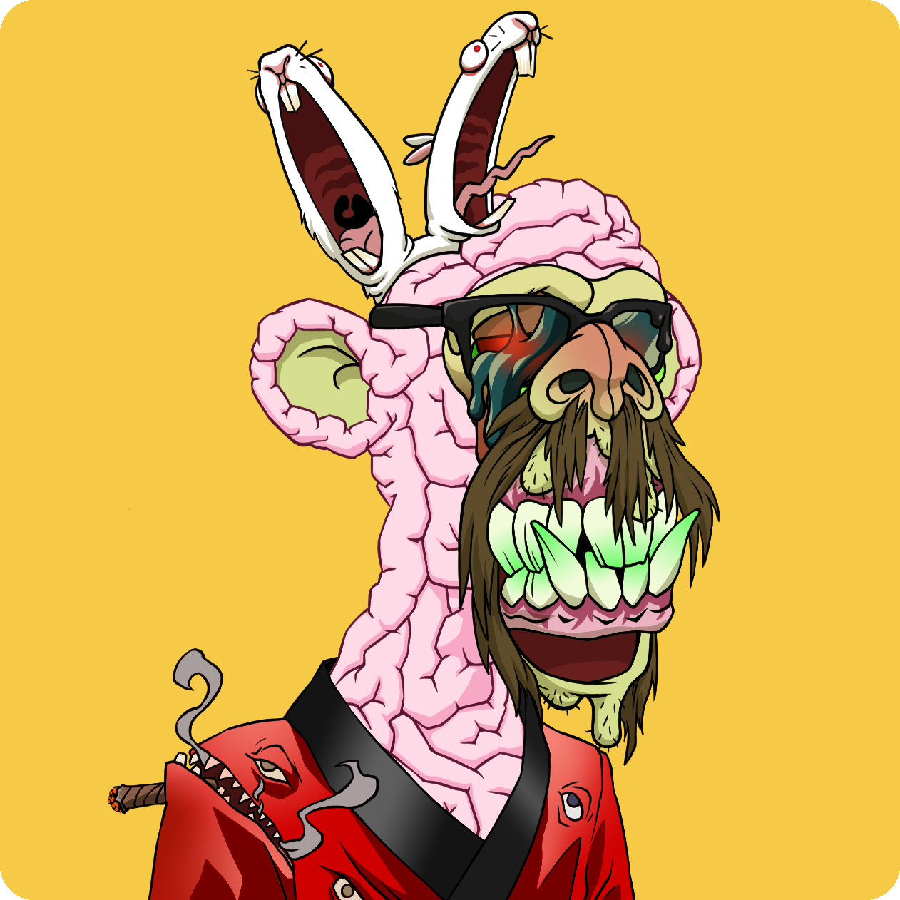 Yuga Labs - Mutant Ape Yacht Club - NFT # 6907