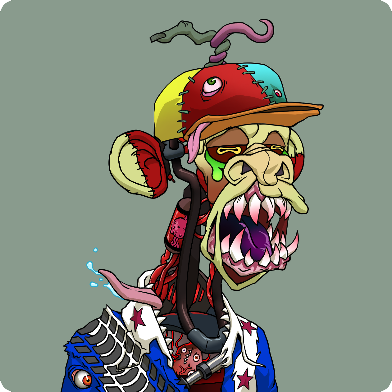 Yuga Labs - Mutant Ape Yacht Club - NFT # 10197