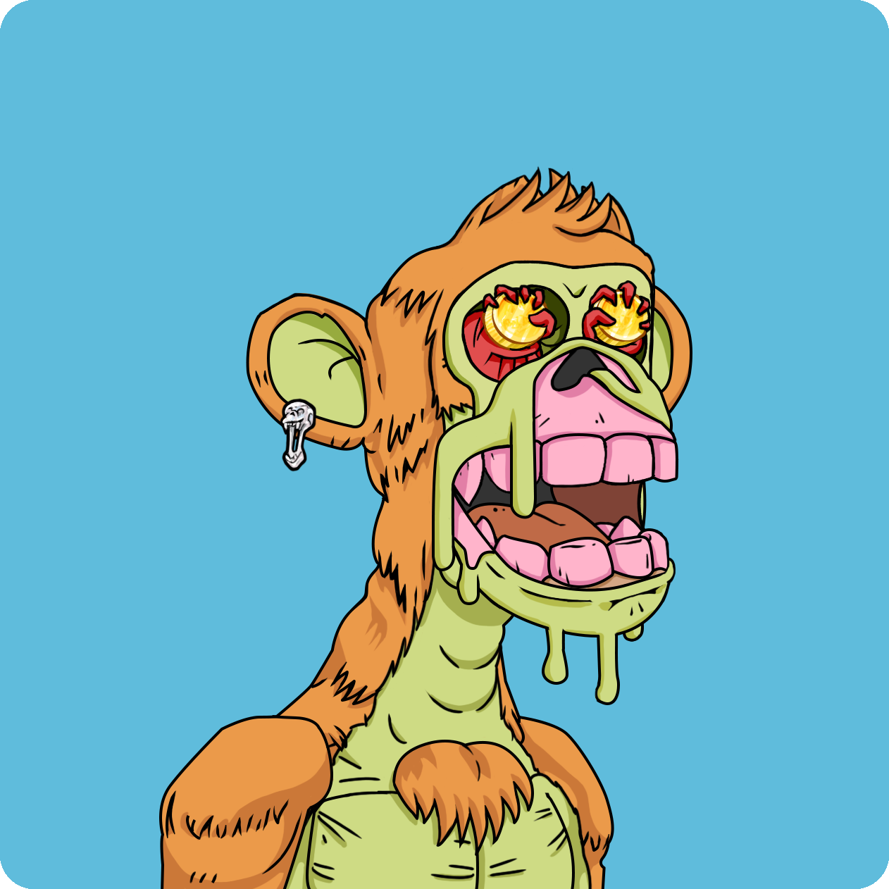 Yuga Labs - Mutant Ape Yacht Club - NFT # 13408