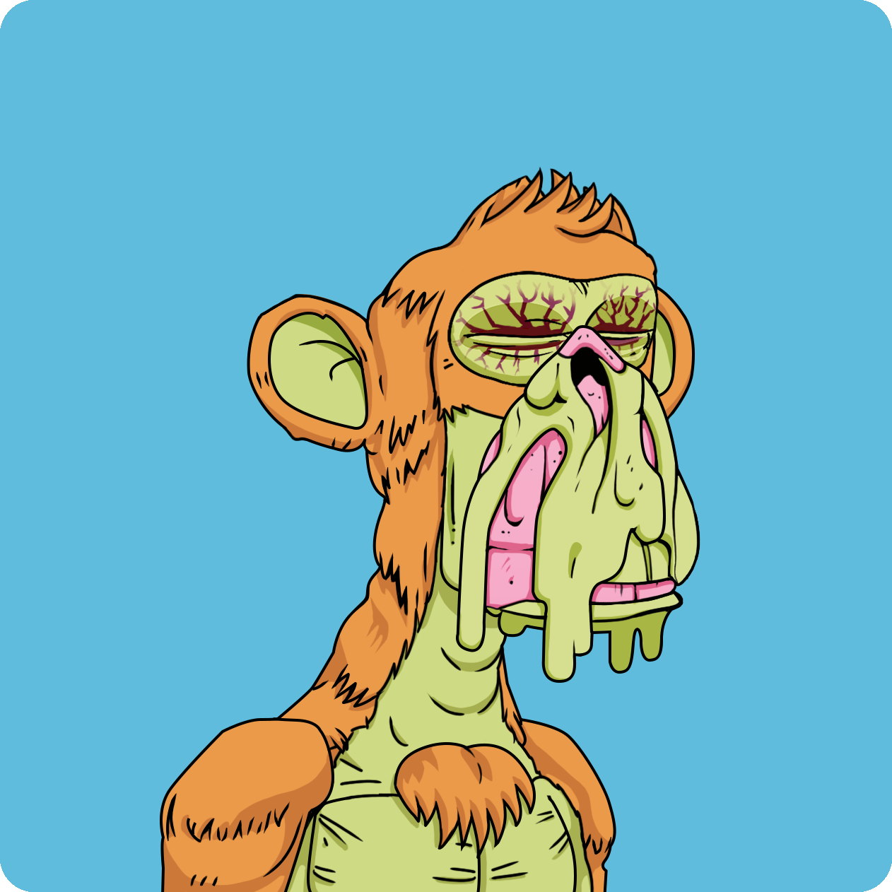 Yuga Labs - Mutant Ape Yacht Club - NFT # 8334