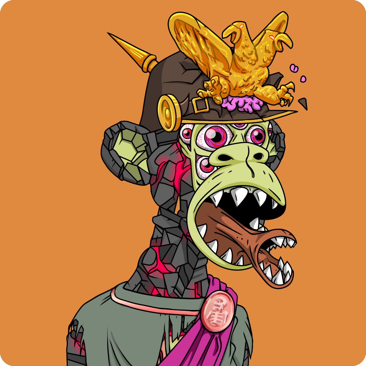 Yuga Labs - Mutant Ape Yacht Club - NFT # 5792