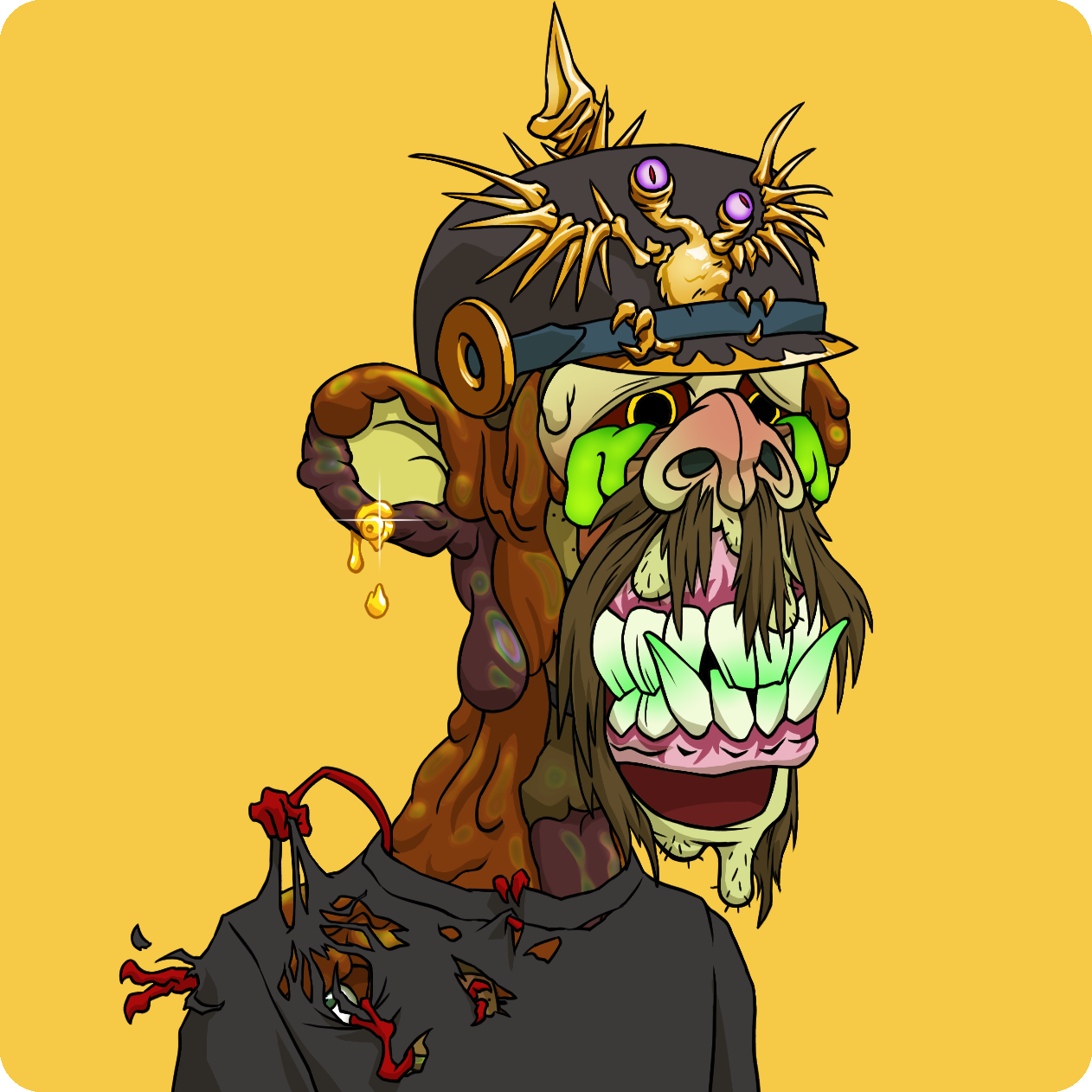 Yuga Labs - Mutant Ape Yacht Club - NFT # 8357