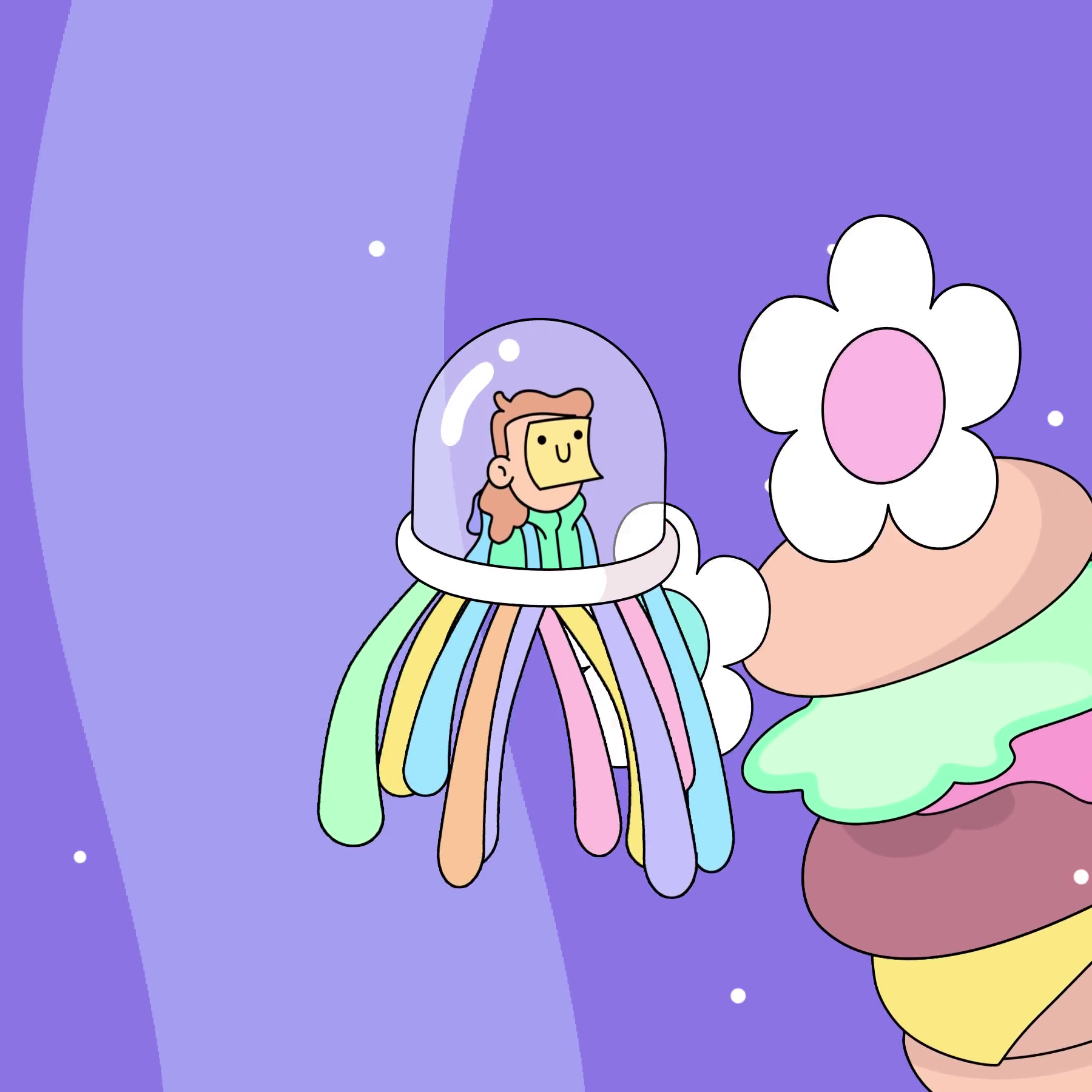 The Doodles Founders - Space Doodles - Space Doodle #443 - NFT # 443