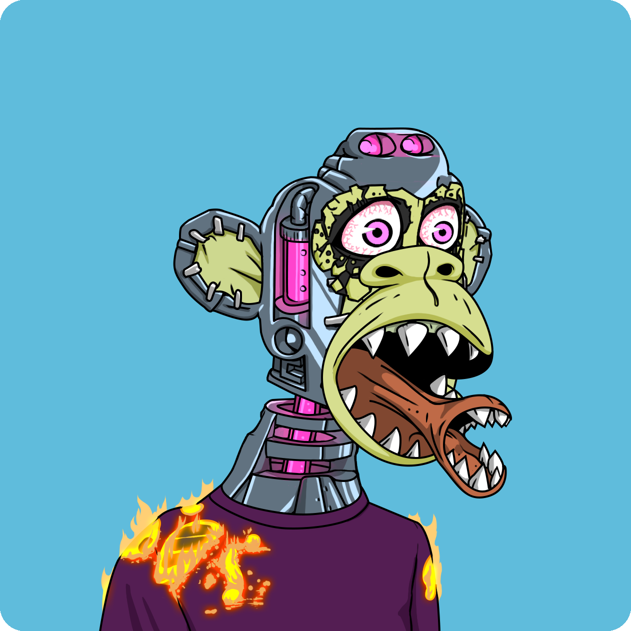 Yuga Labs - Mutant Ape Yacht Club - NFT # 9849