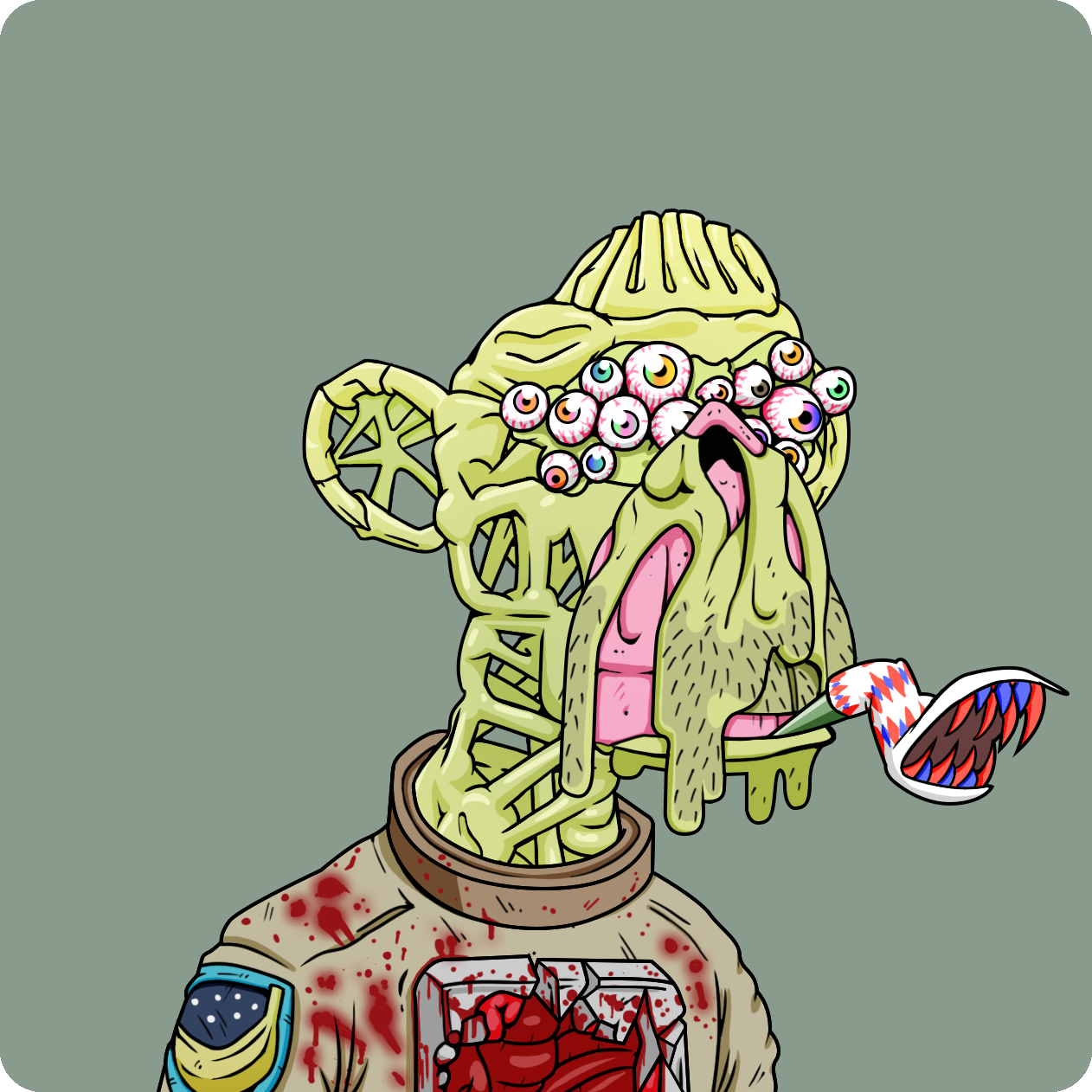 Yuga Labs - Mutant Ape Yacht Club - NFT # 8489