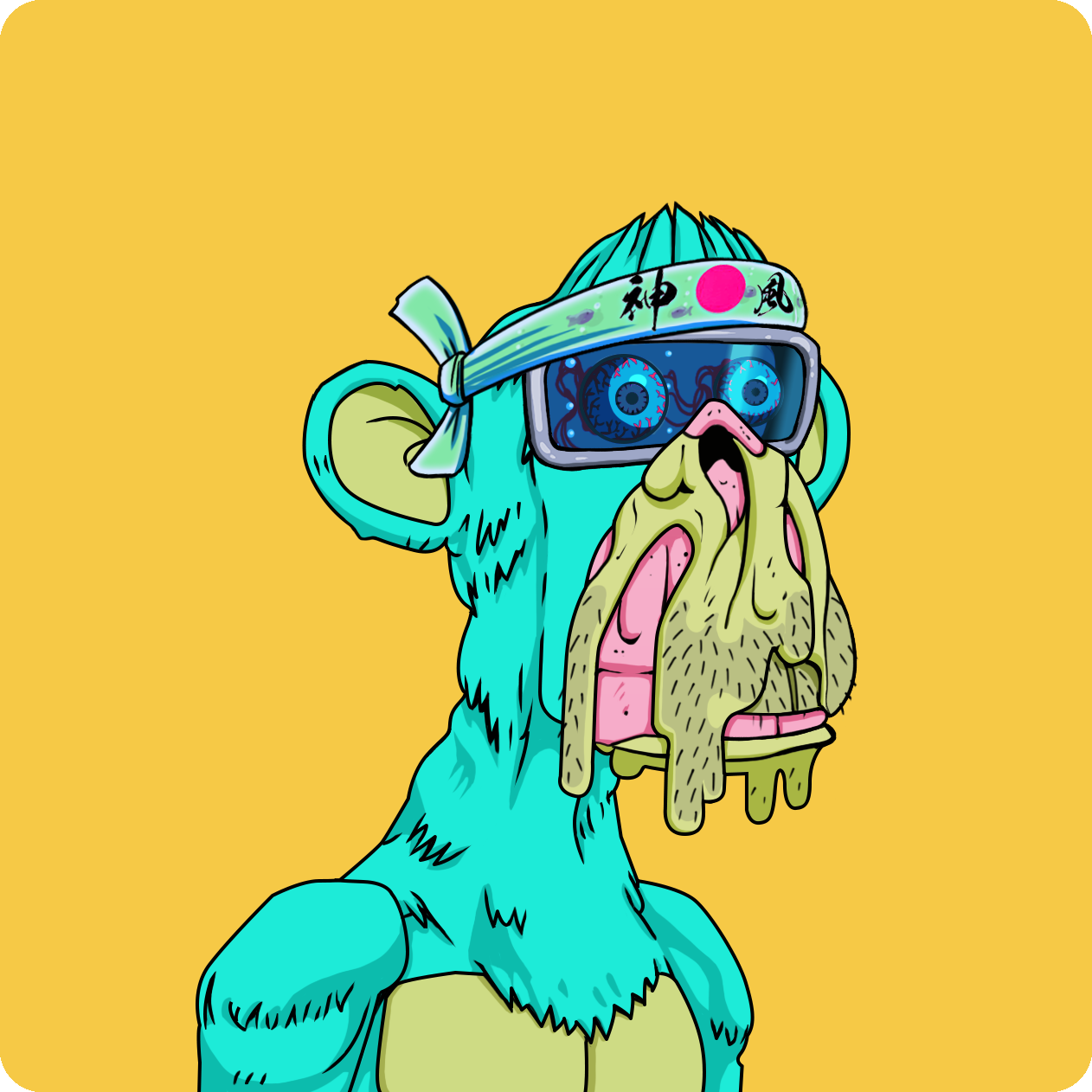 Yuga Labs - Mutant Ape Yacht Club - NFT # 3470