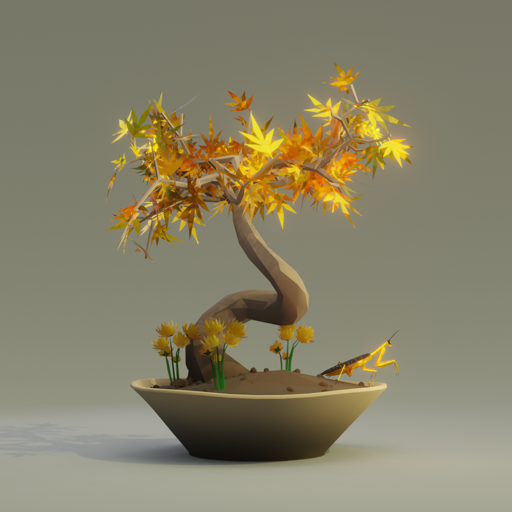 ZENFT Garden Society - Bonsai - Bonsai #8399 - NFT # 8399