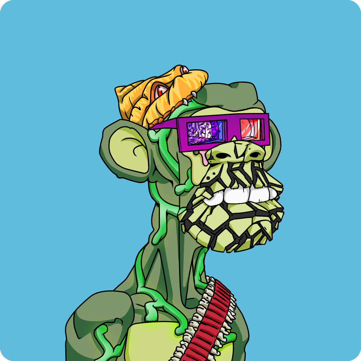 Yuga Labs - Mutant Ape Yacht Club - NFT # 10040