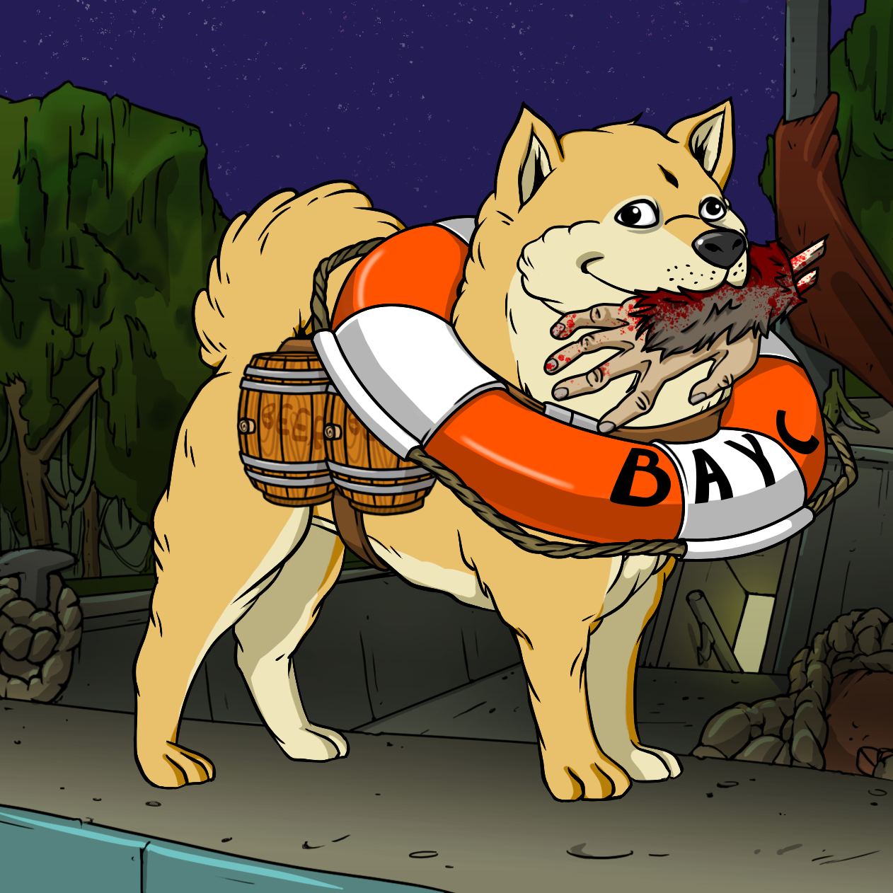 Yuga Labs - Bored Ape Kennel Club - NFT # 3754