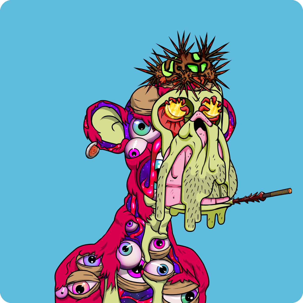 Yuga Labs - Mutant Ape Yacht Club - NFT # 25056