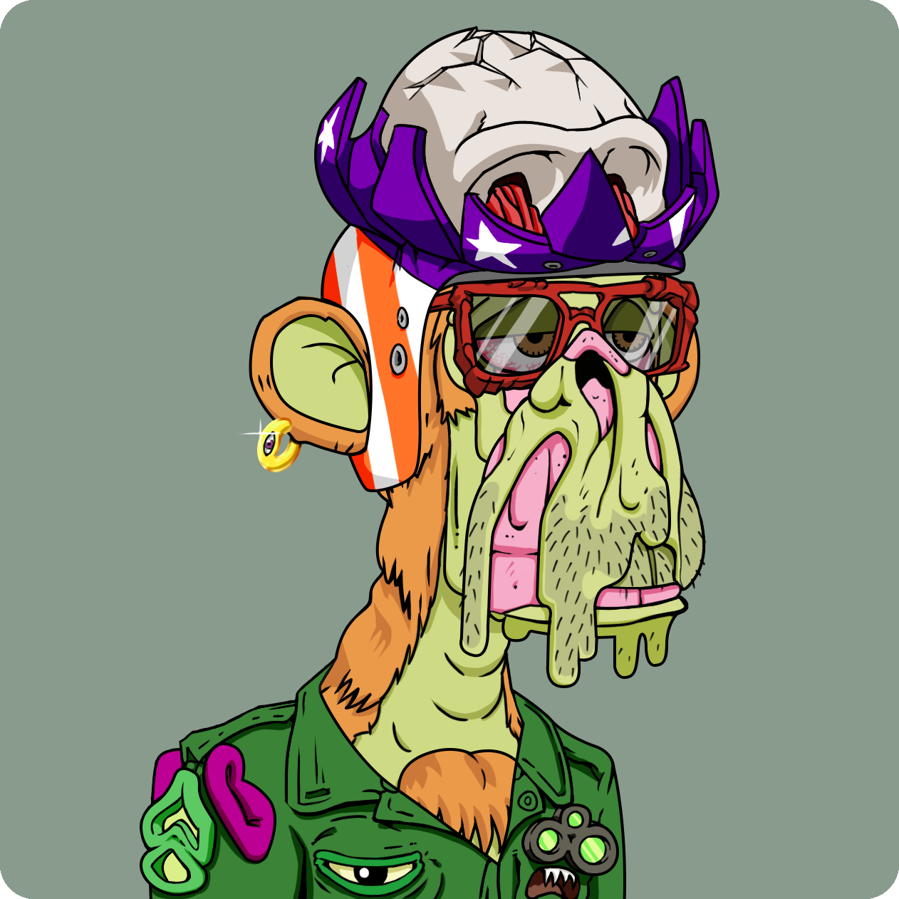 Yuga Labs - Mutant Ape Yacht Club - NFT # 12836